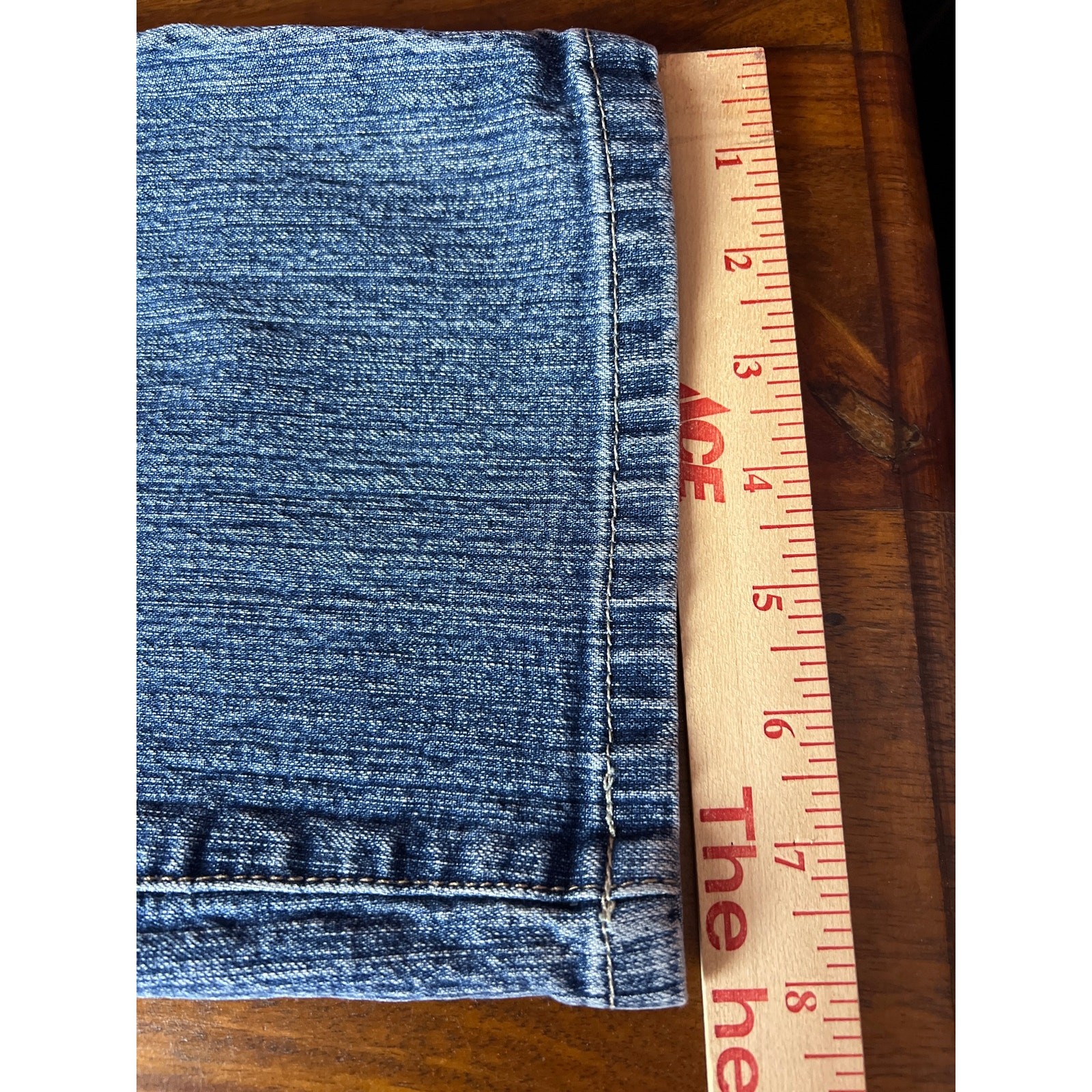 Classic Curvy Fit Straight Leg Jeans 20W Plus Denim Wash Bandolino Blu Mandie