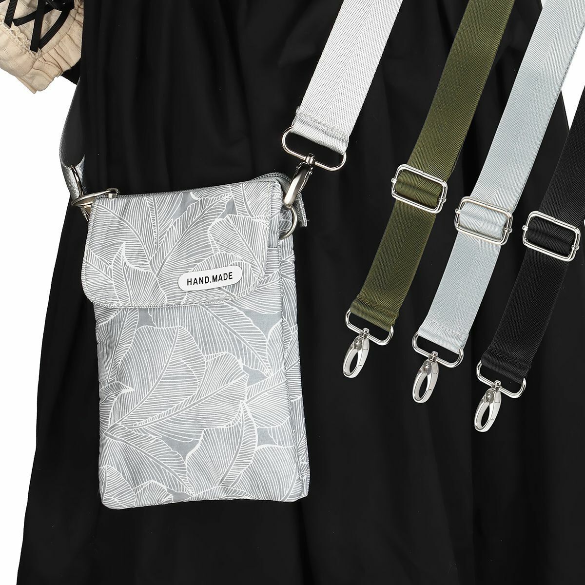 Replacement Bag Shoulder Strap Nylon Adjustable Crossbody Handbag Straps Unisex