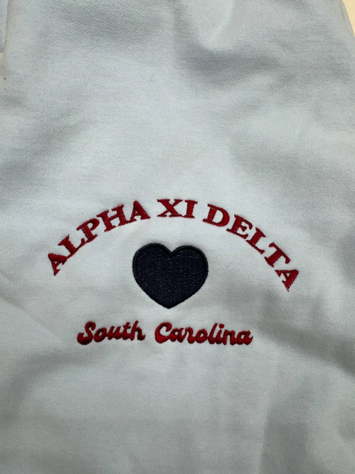 Mitch Flippo MFG Light Blue Sorority South Carolina Sweatpants Womens Size Large