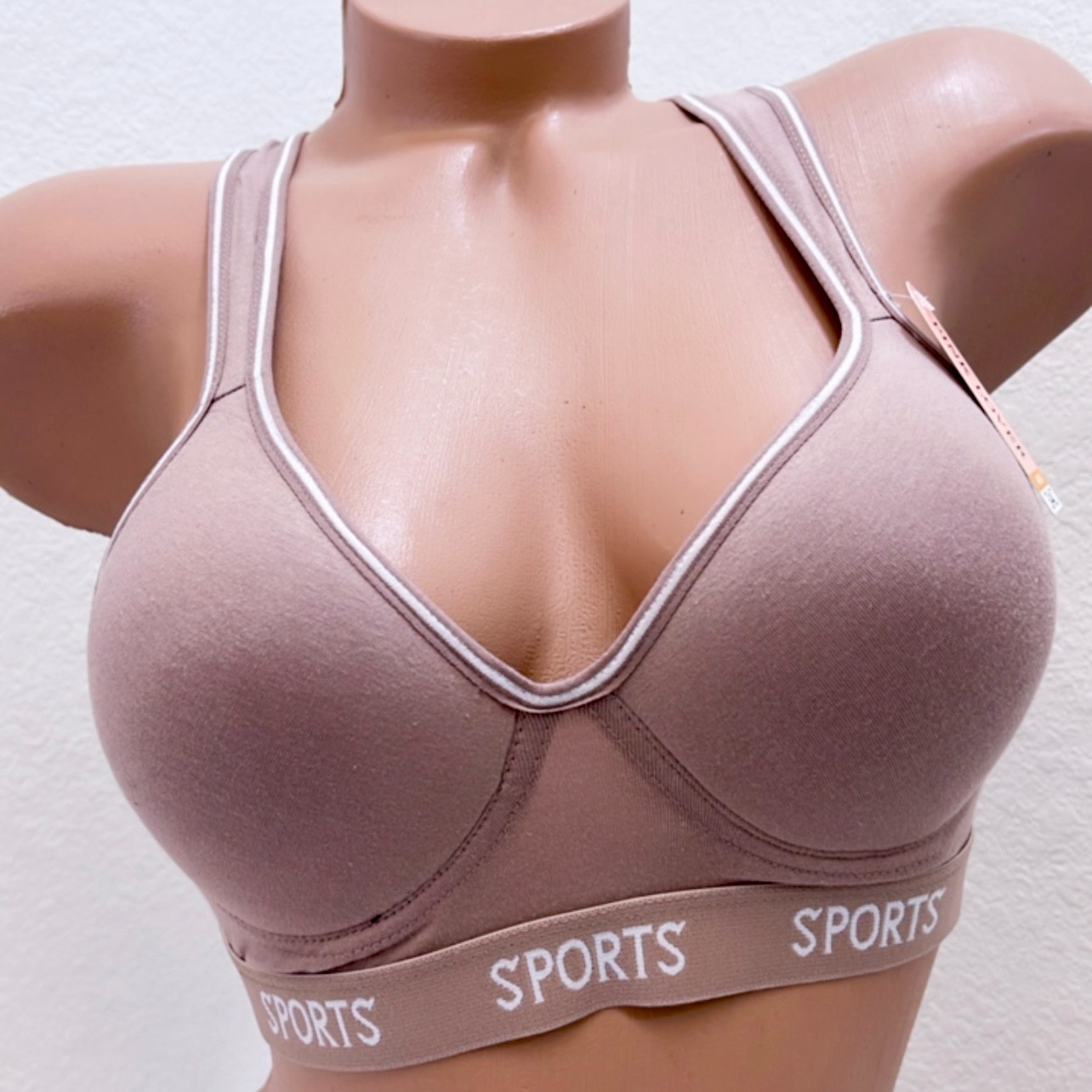 3/6 Pack Racerback Sports Bra Women’s High Impact Running Yoga Workout Bras 6826