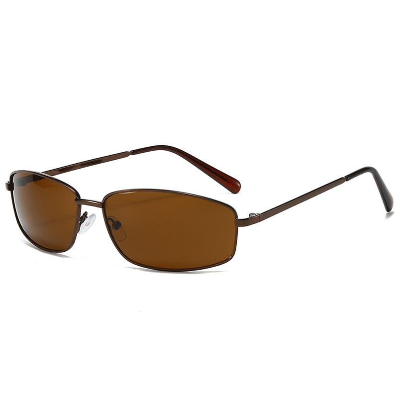 Men Women Metal Small Frame Oval Sunglasses Retro Outdoors Shade Glasses UV400