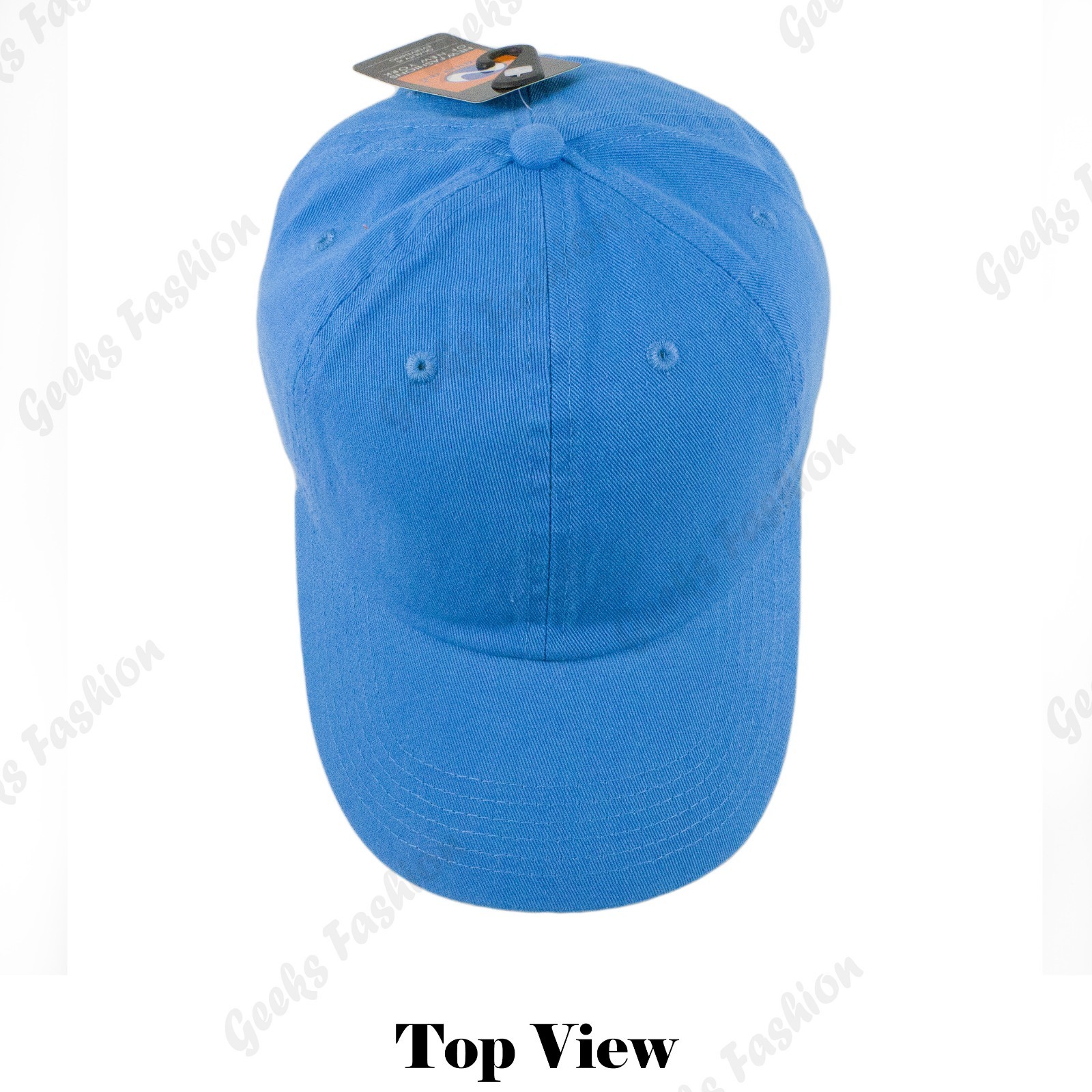 Plain Adjustable Military Solid Washed Cotton Polo Style Baseball Cap Caps Hat