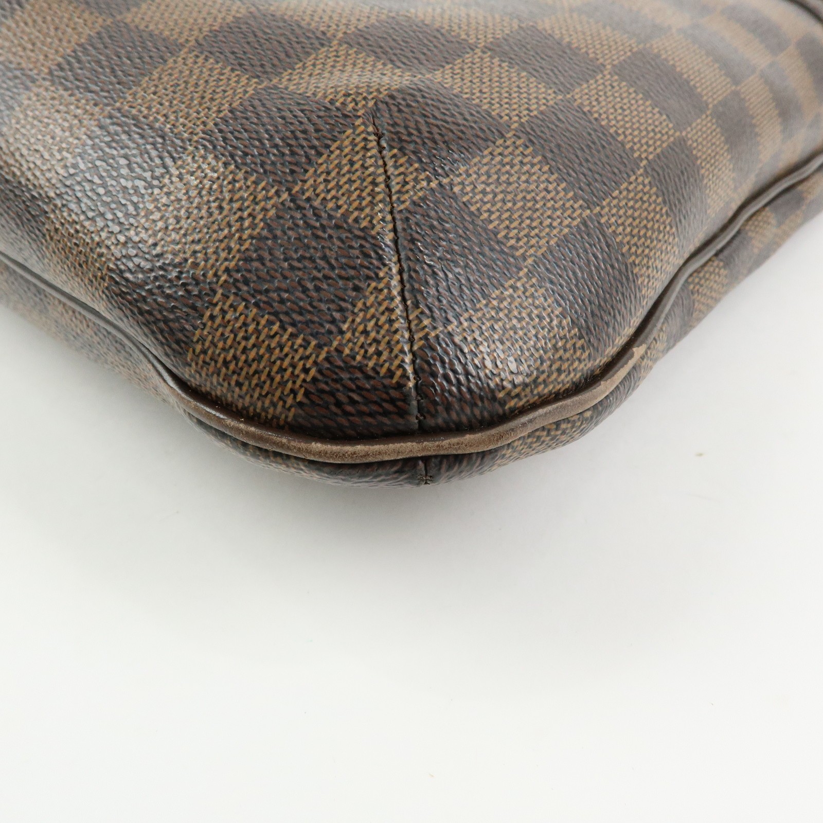 Louis Vuitton Damier Bloomsbury PM Shoulder Bag Brown N42251 Authentic Used F/S