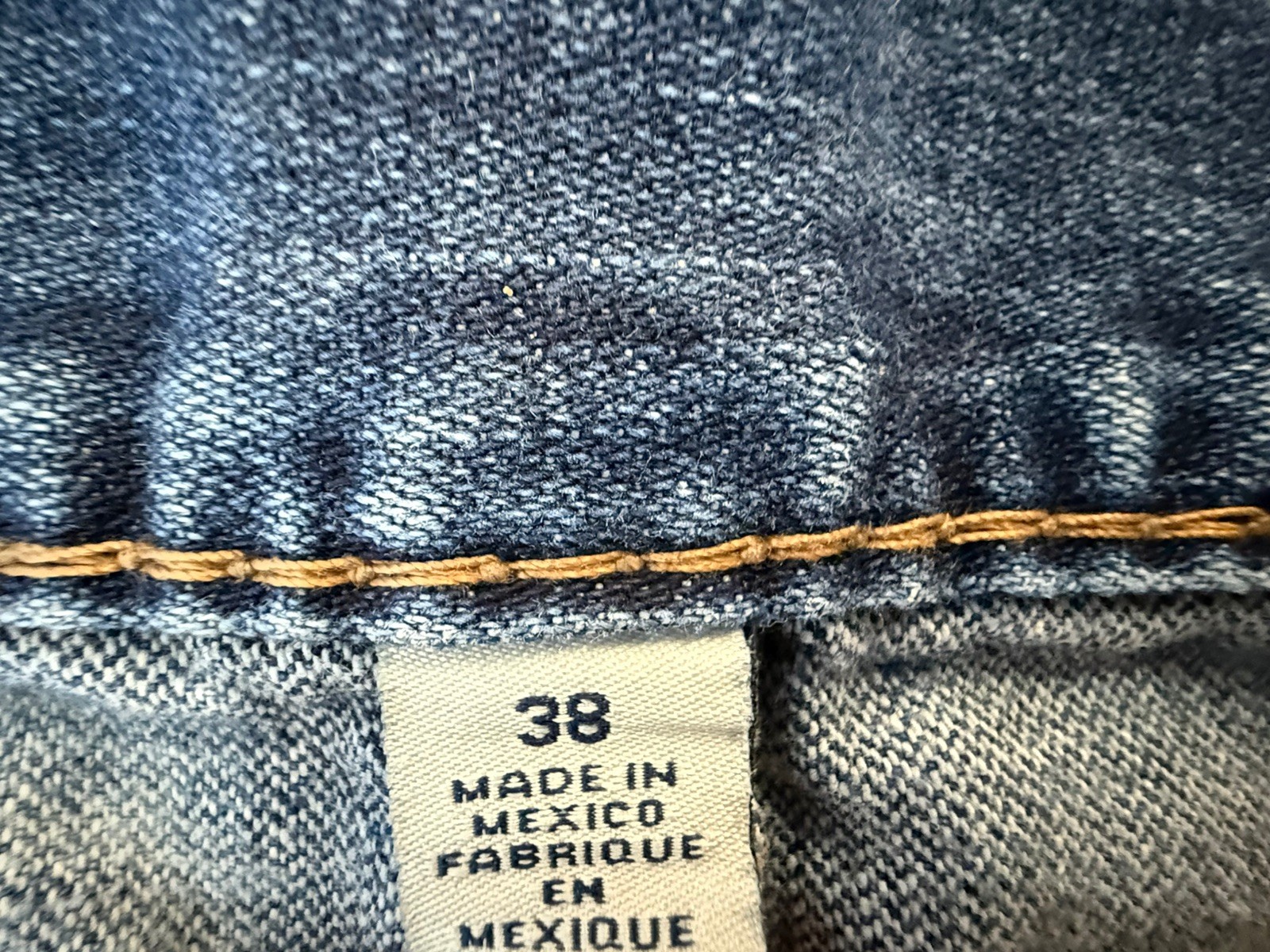 True Religion Rare Stone Wash Acid Jeans Relaxed Straight Flap Blue 38×31