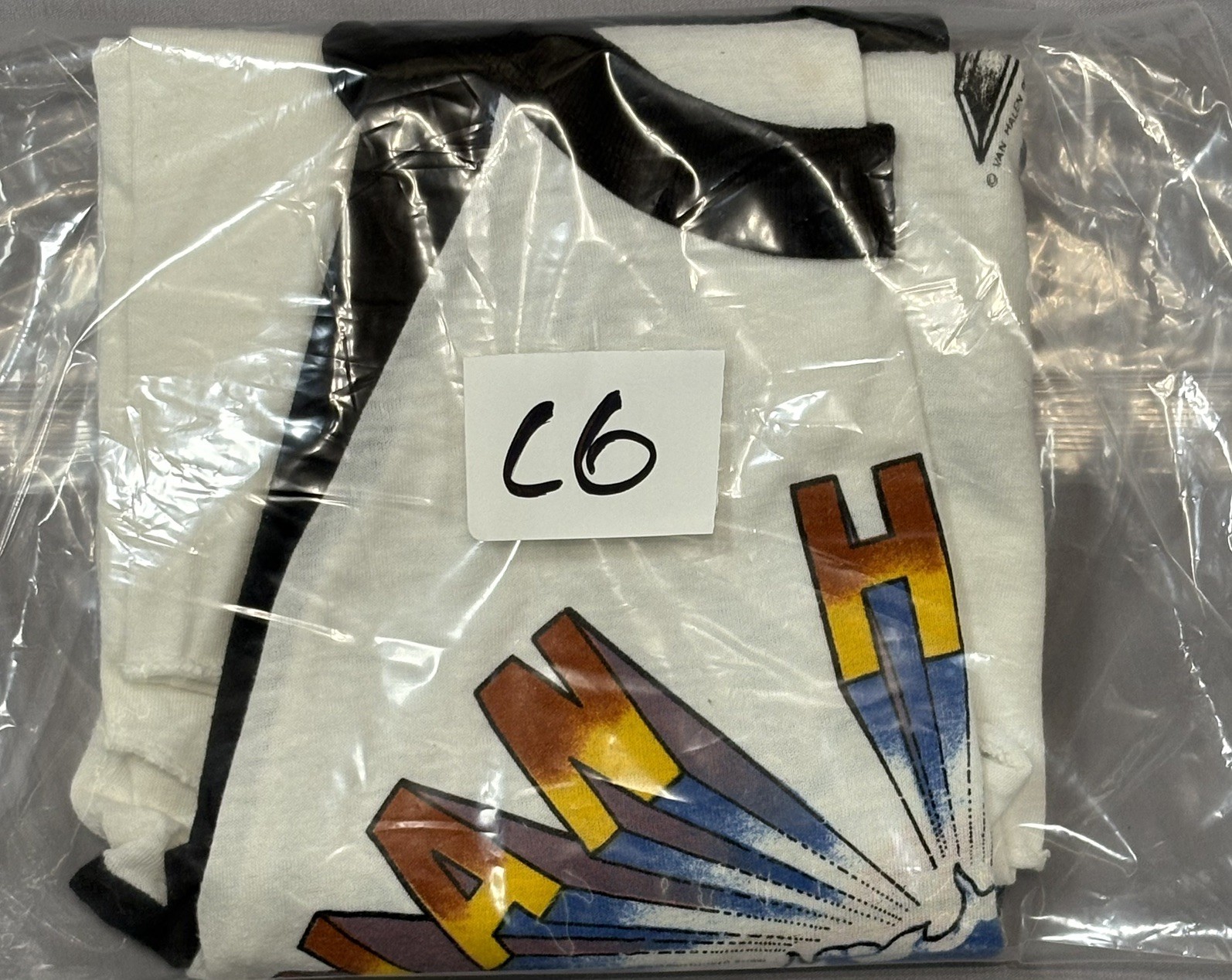 Vintage 1982 Van Halen Raglan Tour Shirt Lion Graphic Rock Tee Small
