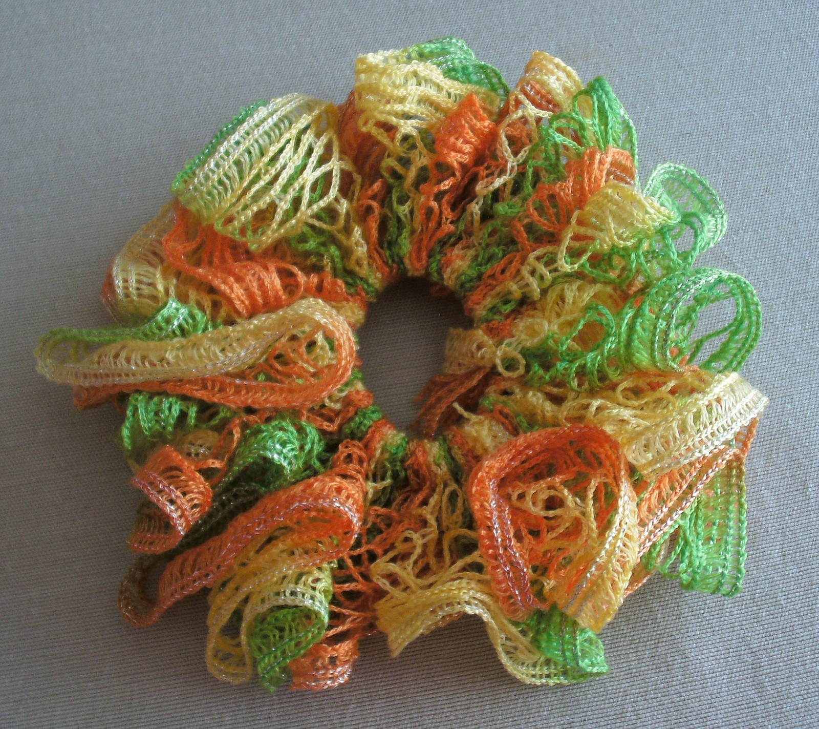 Crocheted Hair Scrunchies Elastic Hair Bands Ponytail/Bun Holders Buyer’s Choice