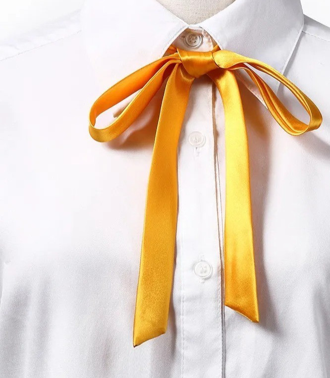 Satin Bow Tie Gambler Western Cowboy Necktie Ribbon for Wedding Men Shirts Suit