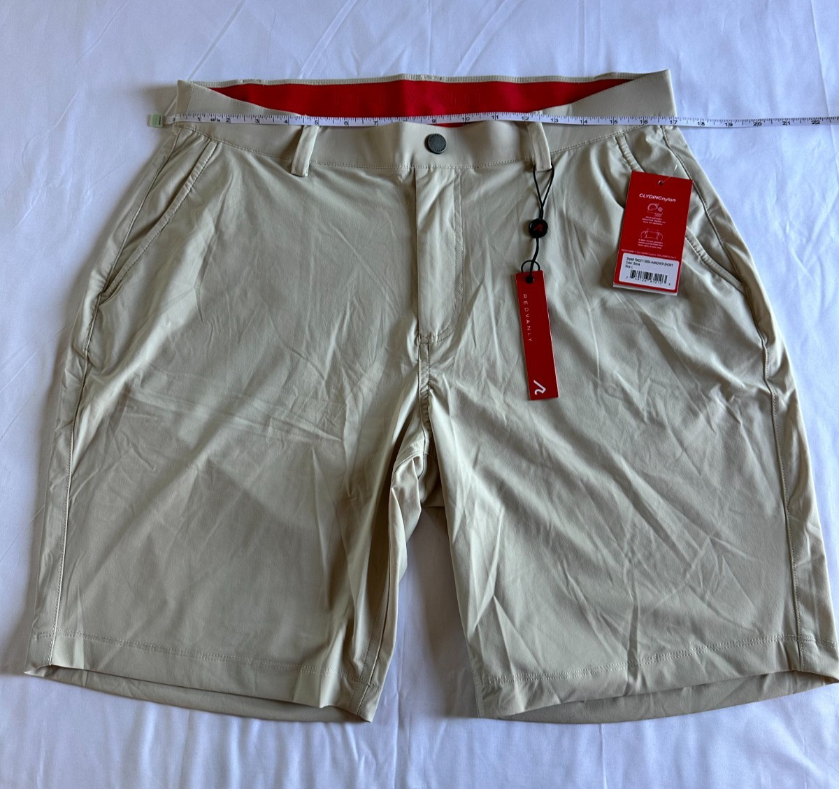 Redvanly Hanover Short 9″ Color Stone Size Large New With Tag