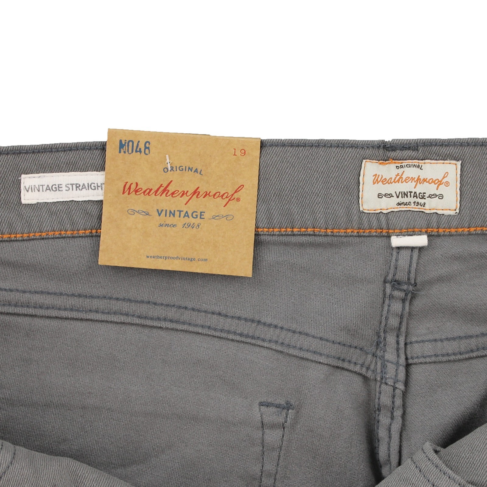 Weatherproof Vintage Comfort Pants, Men’s Straight Fit 5 Pocket Design Pants