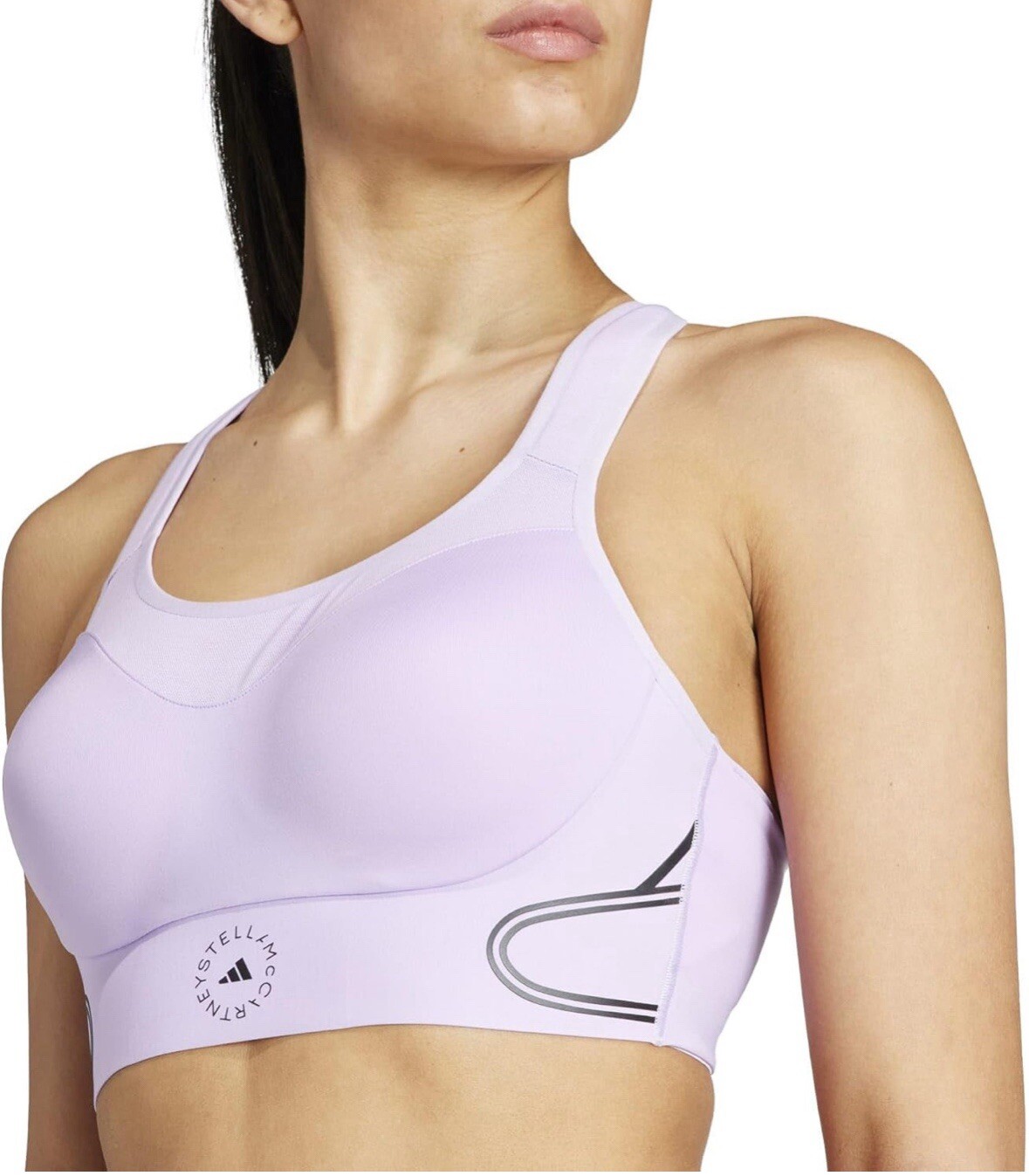 Adidas by Stella McCartney Truepace High Support Sports Bra Purple Glow XL-A/C