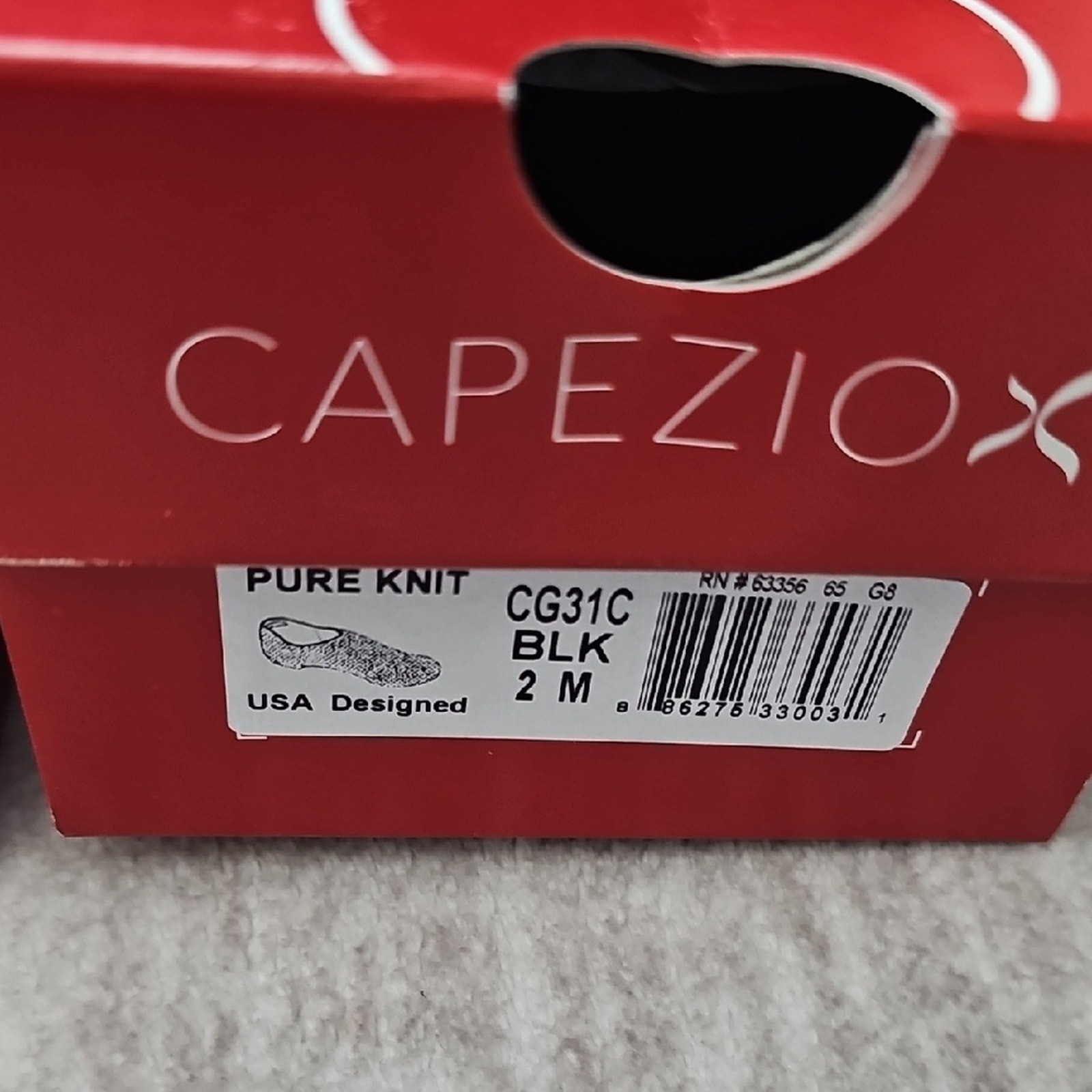Capezio Black Slip-On Dance Shoes