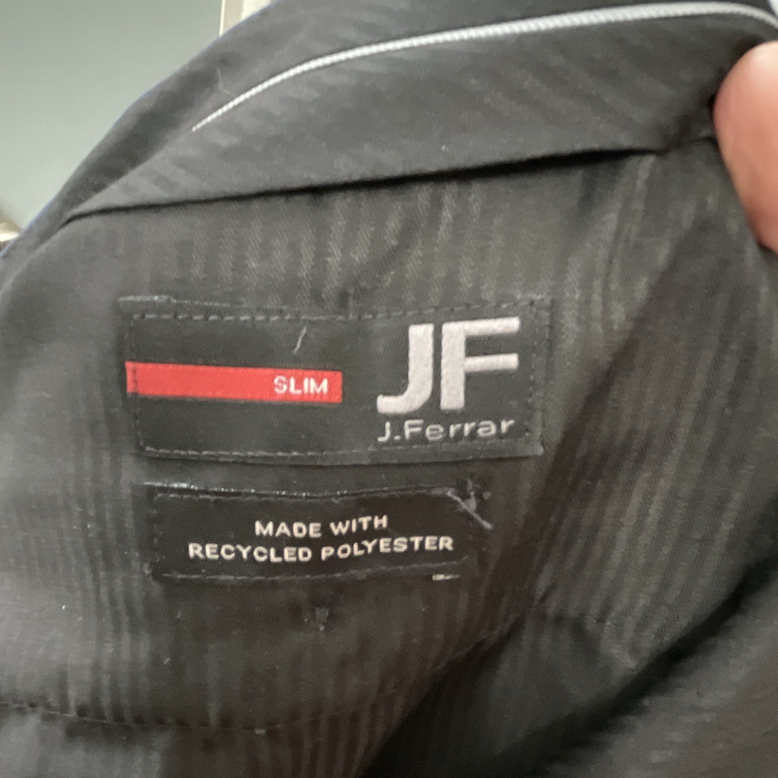 J.Ferrar Ultra Comfort Slim Fit Stretch 2-Piece Navy Suit 38R 32×30