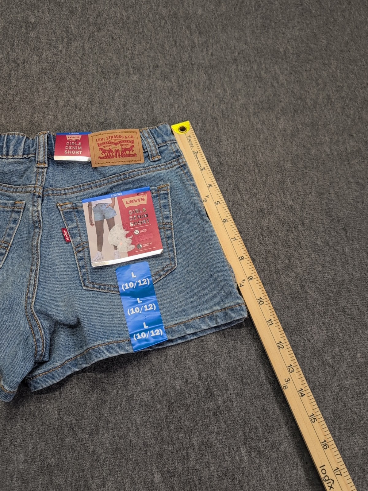 Levi’s Girls Easy Care 5 Pockets Comfortable Shorts