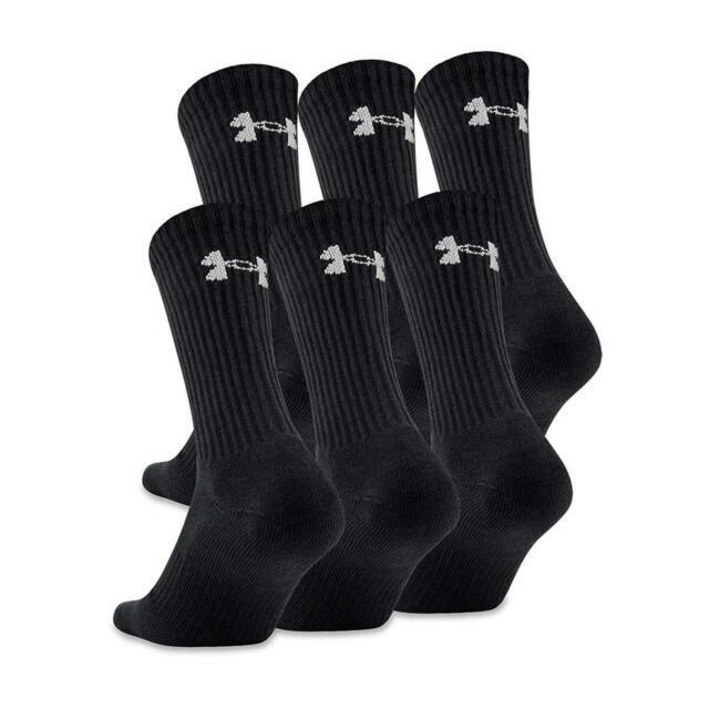 Under armour Charged Cotton 2.0 Crew Socks for Men, Size Large -…