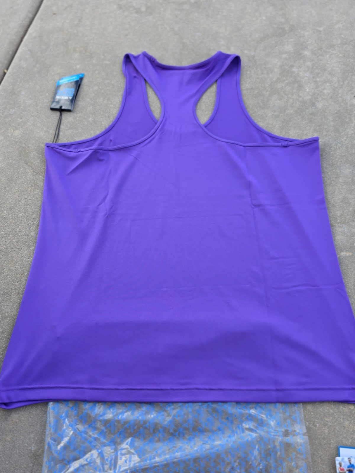 New In Package Arctic Cool Purple Womens Tank Top – Size 2XL Shirt Summer Pool