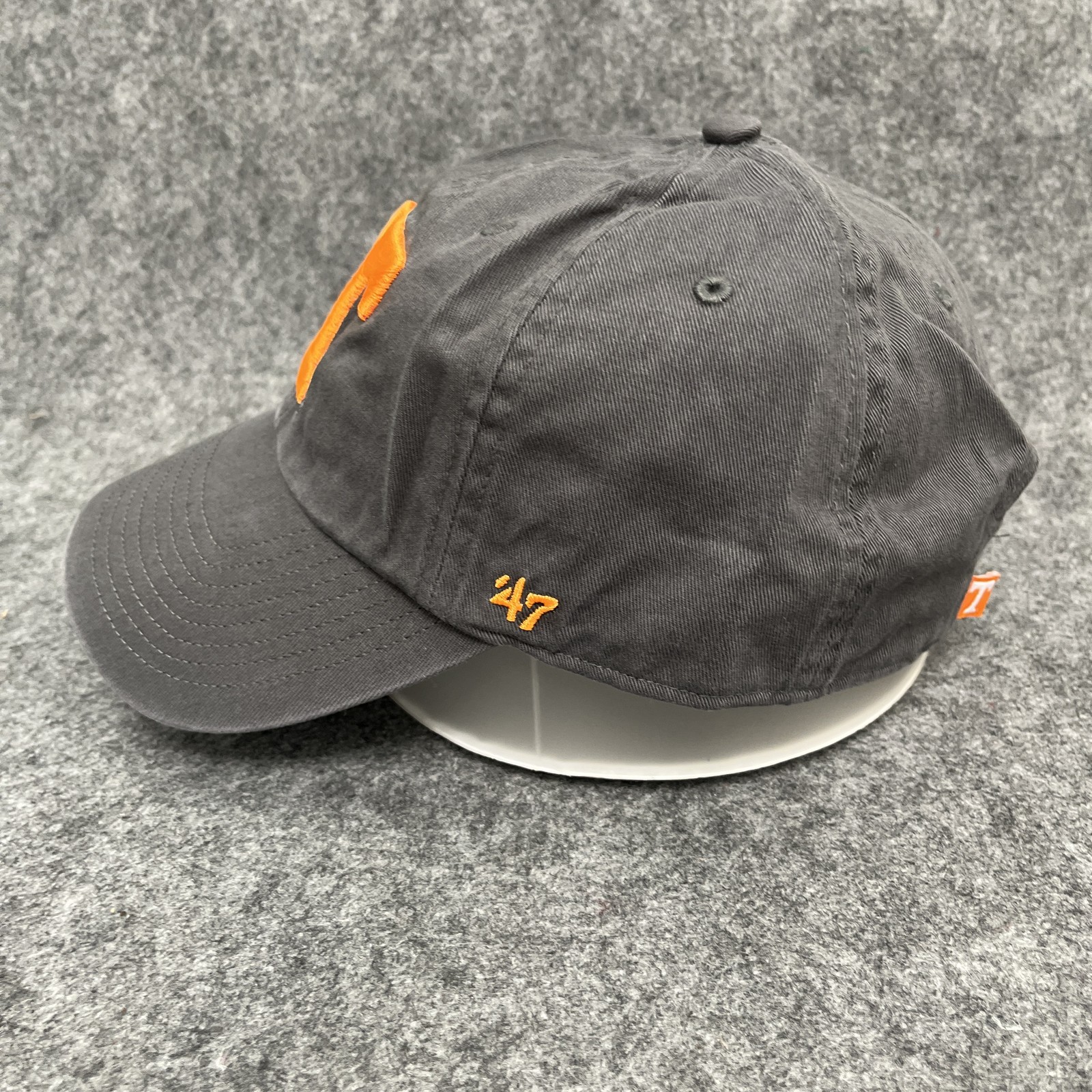 ’47 Brand UT Vols Baseball Cap Strapback Charcoal Grey One Size Collegiate