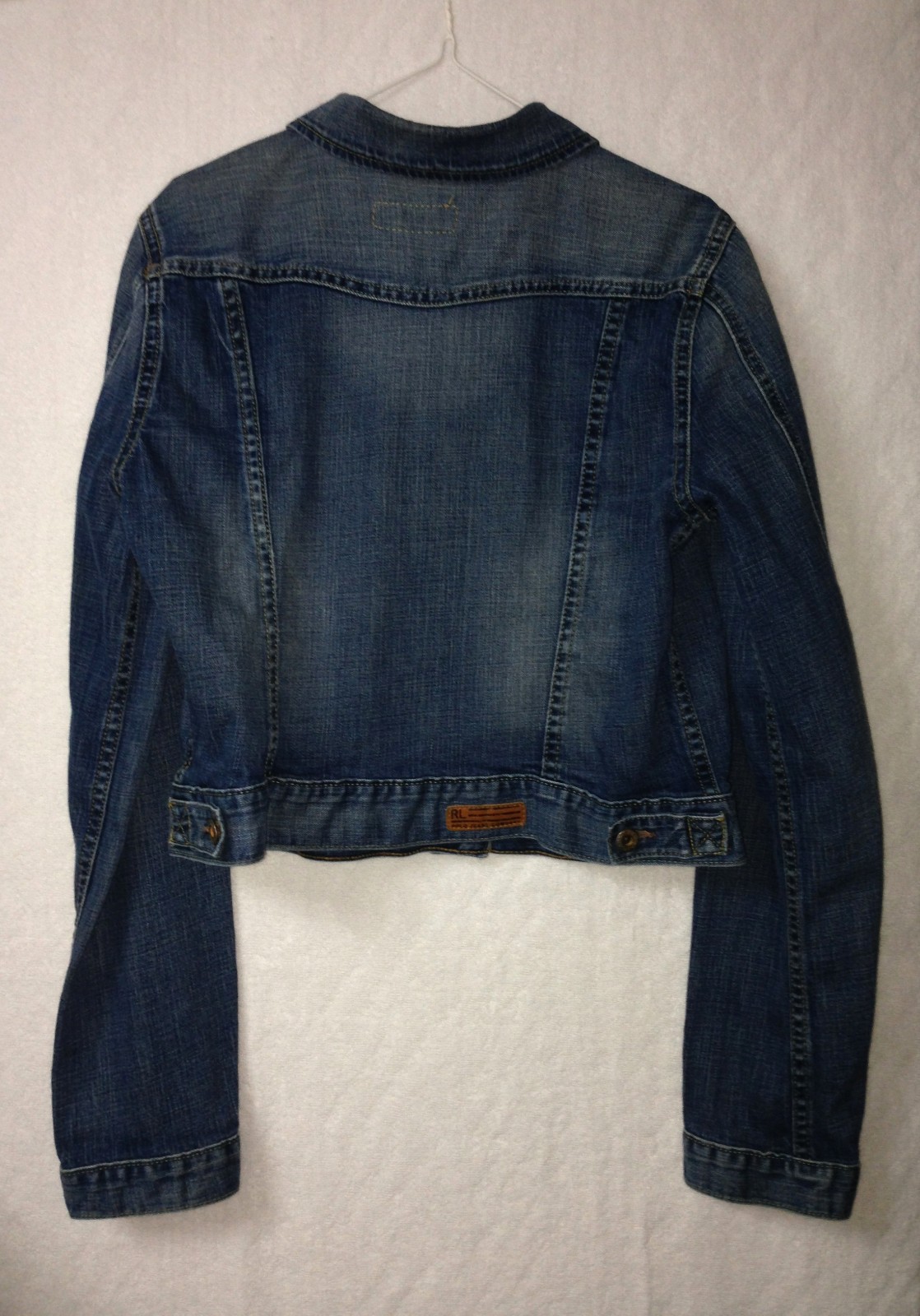Vintage Polo Ralph Lauren Jeans Co Blue Denim Jacket (Size L)