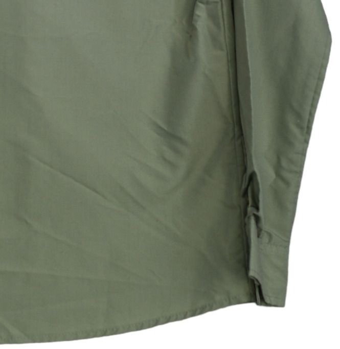 BYC Homme Size S Mens Green Long Sleeve Button-Up Shirt