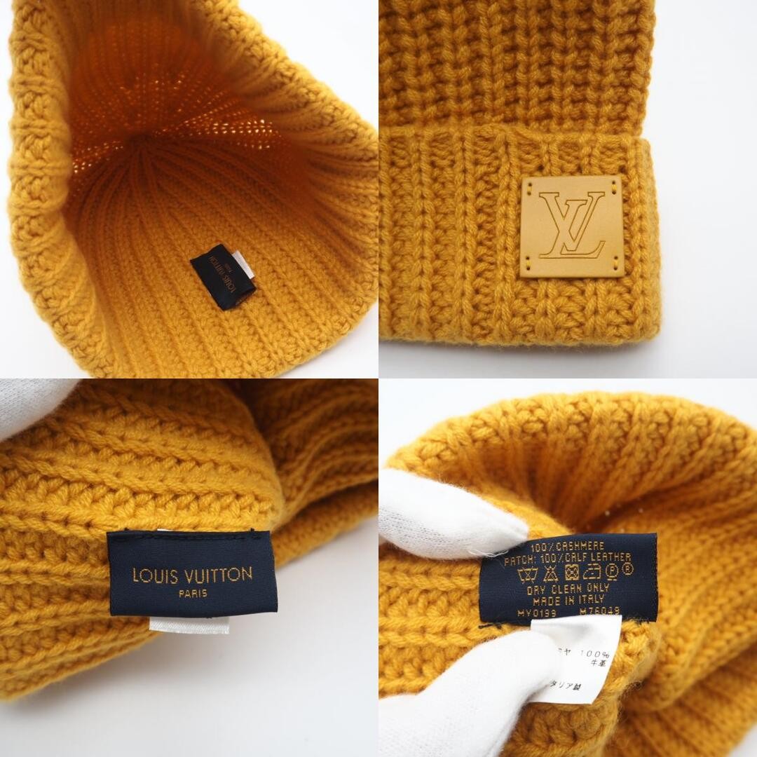 Returns accepted within 3 days LOUIS VUITTON Bonnet LV Ahead Leather Patch K