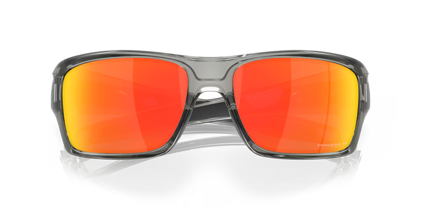 Oakley Turbine POLARIZED Sunglasses OO9263-5763 Grey Ink W/ PRIZM Ruby Lens NEW