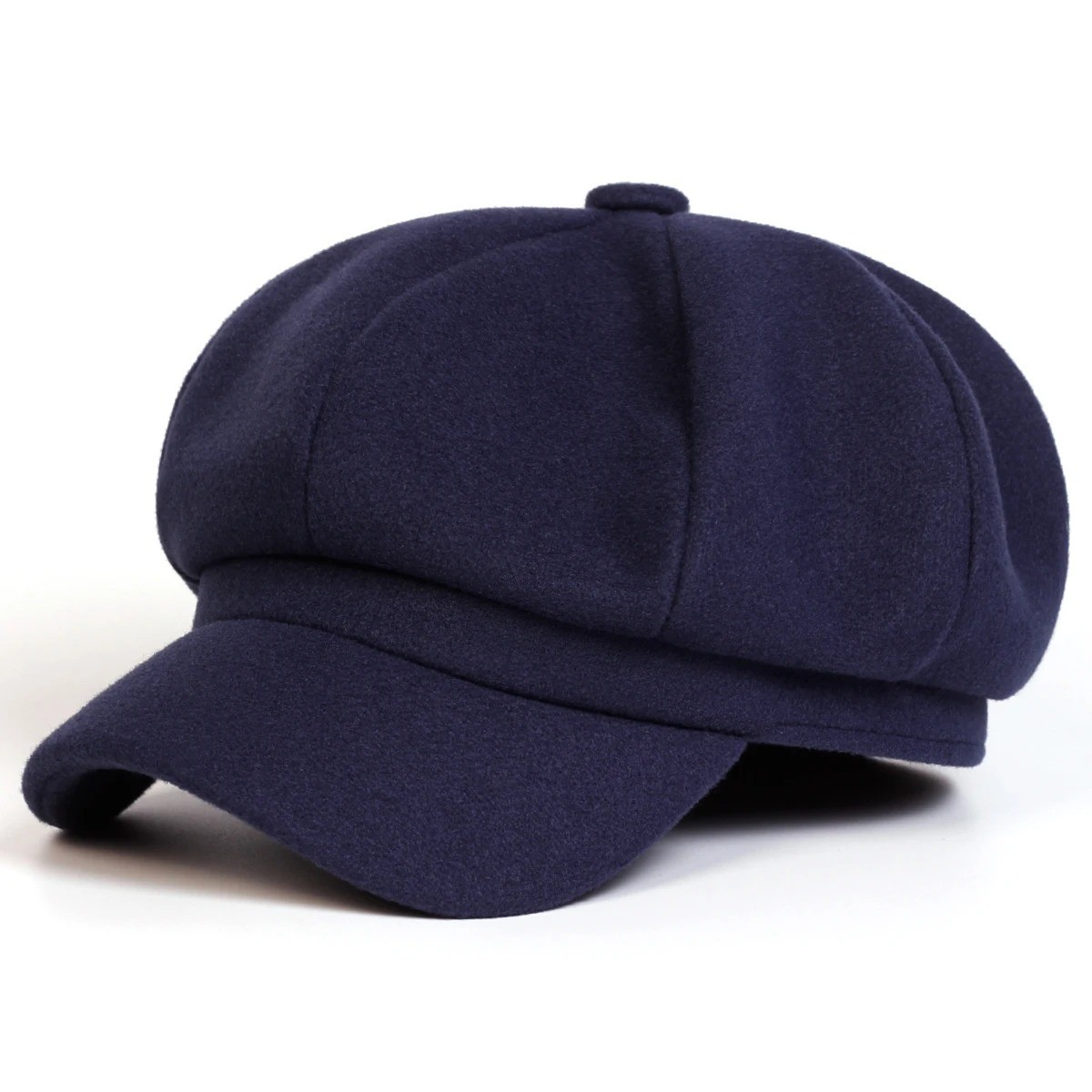 Vintage Style Baker Boy Cabbie Flat Cap Peaked Beret Warm Visor Hat