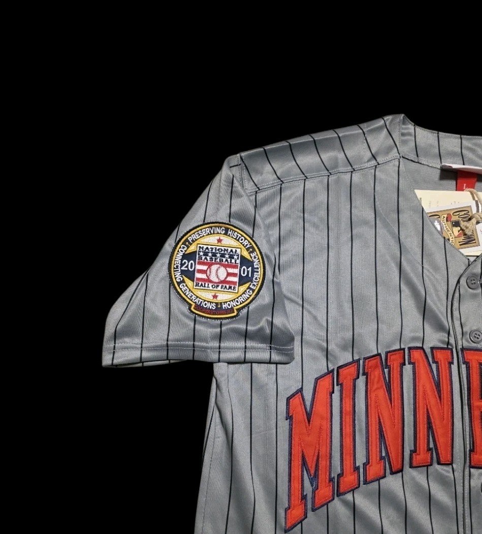 Kirby Puckett Minnesota Twins Men’s Alternate Road Gray Baseball Jersey
