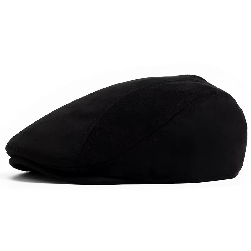 Hat Herringbone Ivy Hat Wool Stripe Gatsby Cap Golf Driving Flat Cabbie Newsboy