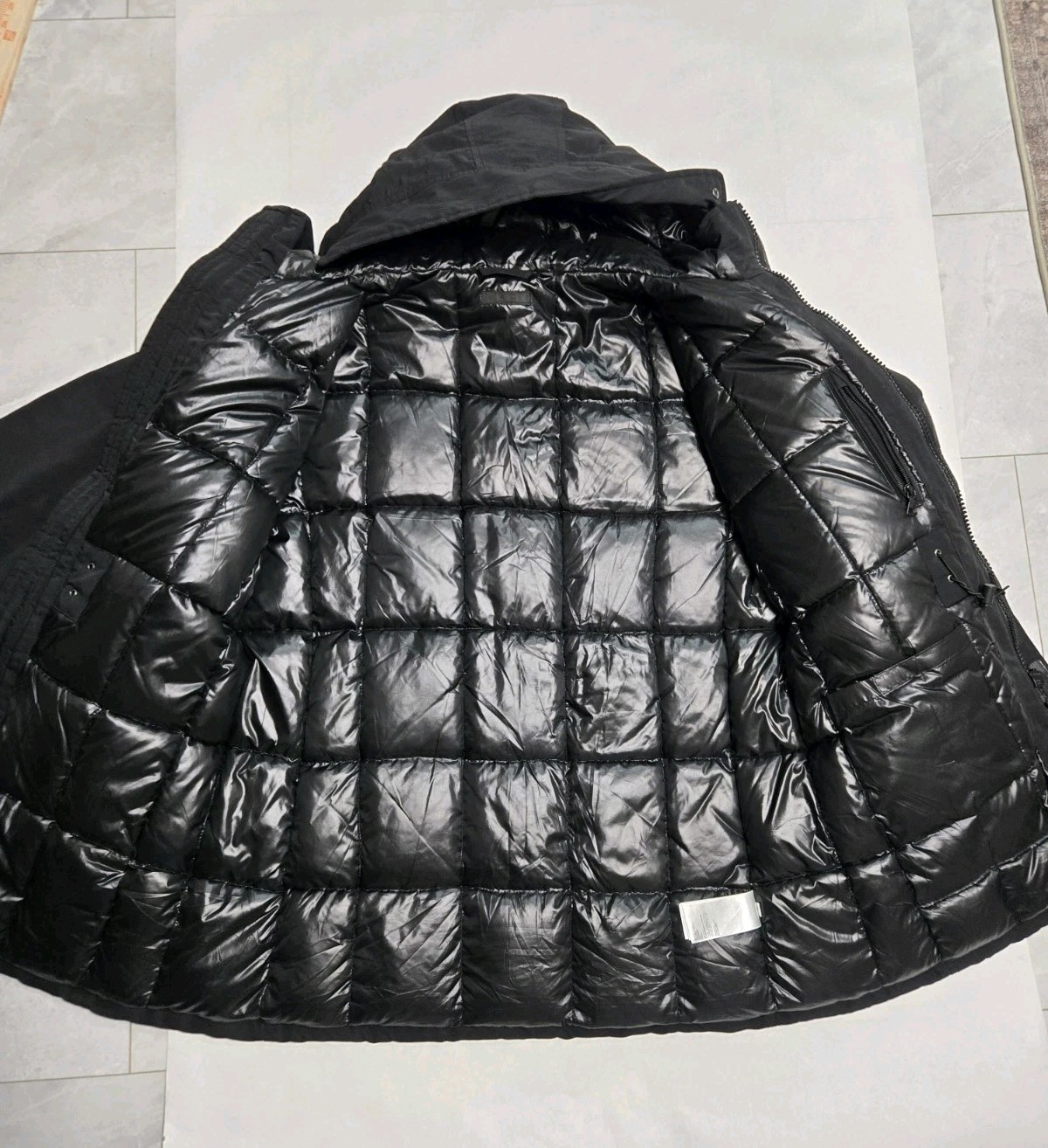 Uniqlo Hybrid Parka Men’s Size Large Black Hooded