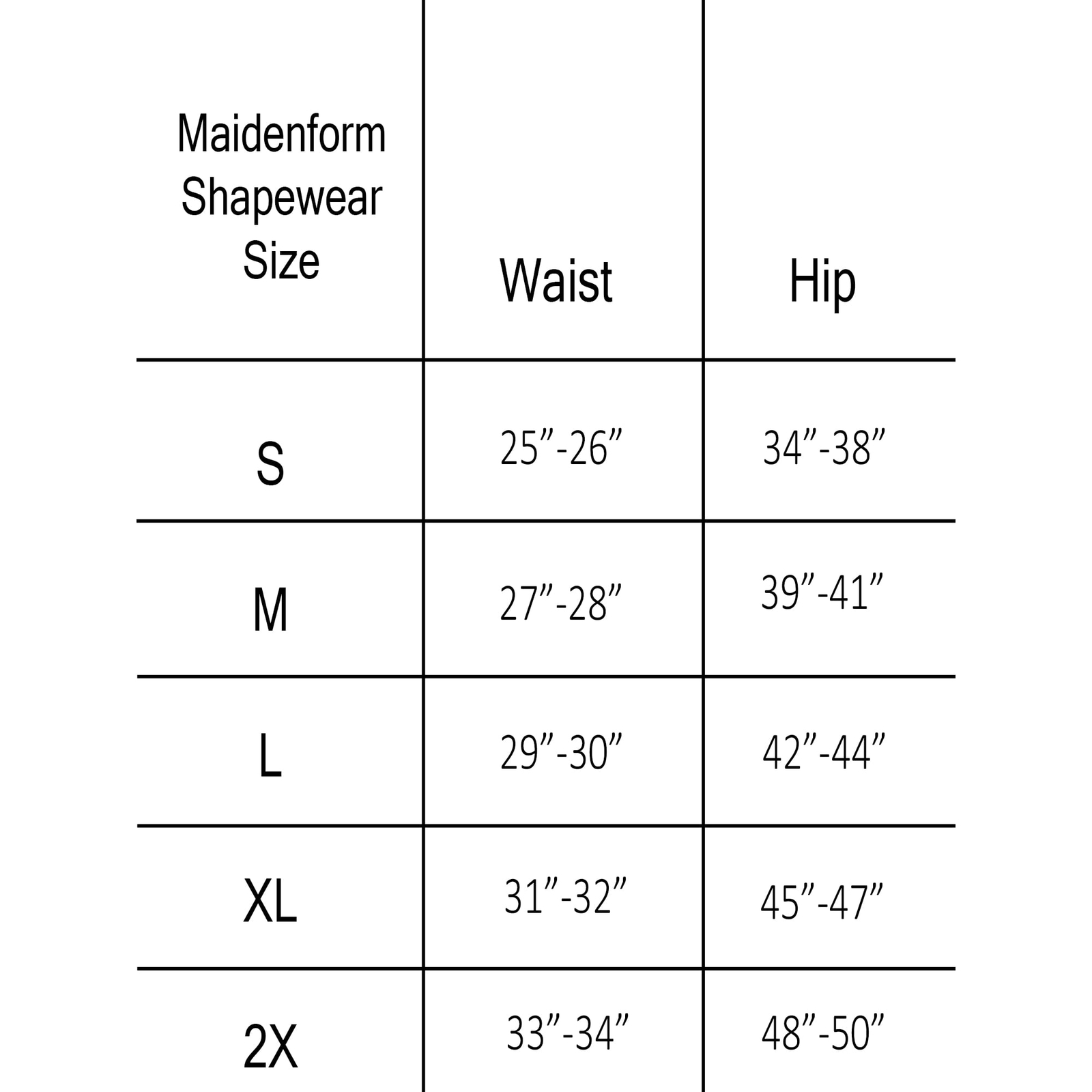 Maidenform FLEXEES Thigh & Tummy Slimmer Shapewear FP0060 w/ Seams Women’s S-3XL