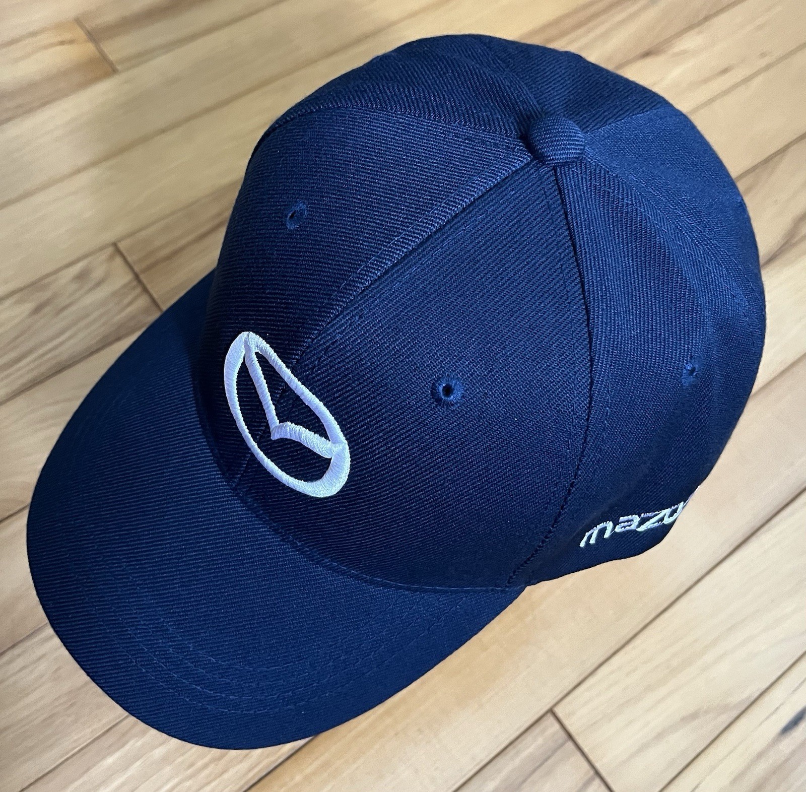 Auto MAZDA Symbol Gray Baseball Cap. *** A hat worth more than its price.