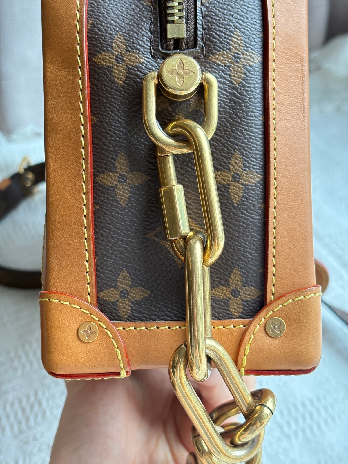Louis Vuitton Pre-Owned Authentic Box Clutch Free Tracked Shipping