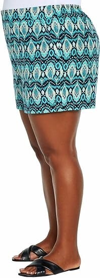 Wildfox Womens Lightweight Relaxed Fit Pull-On Shorts Multicolor Pockets