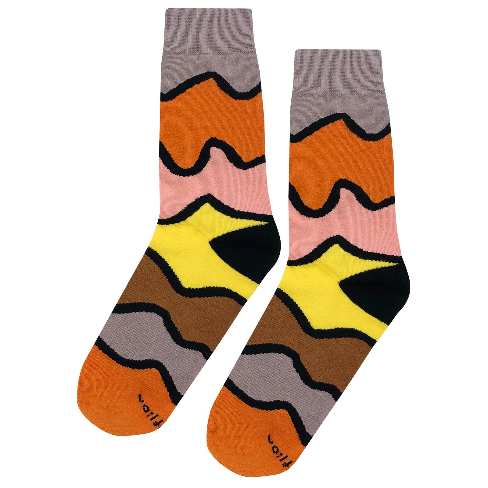 NWT Abstract Pattern #2 Dress Socks 4 Pack Novelty Men 8-12 Crazy Fun Sockfly