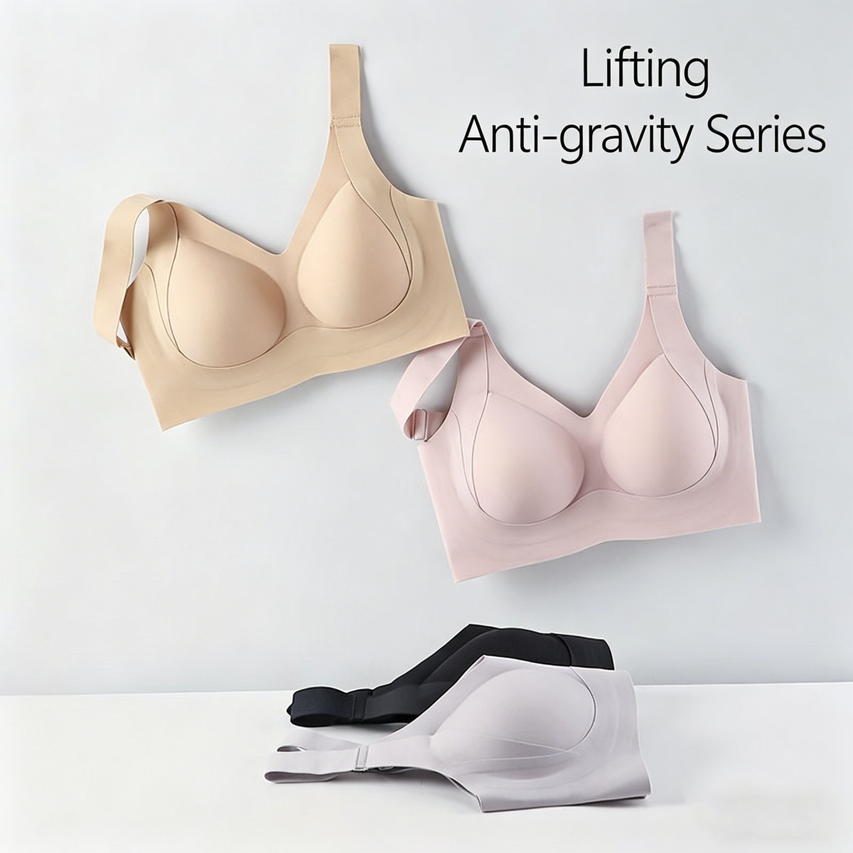 New Evelyn & Bobbie Beyond Bra Seamless Wireless Bra Multiple Sizes