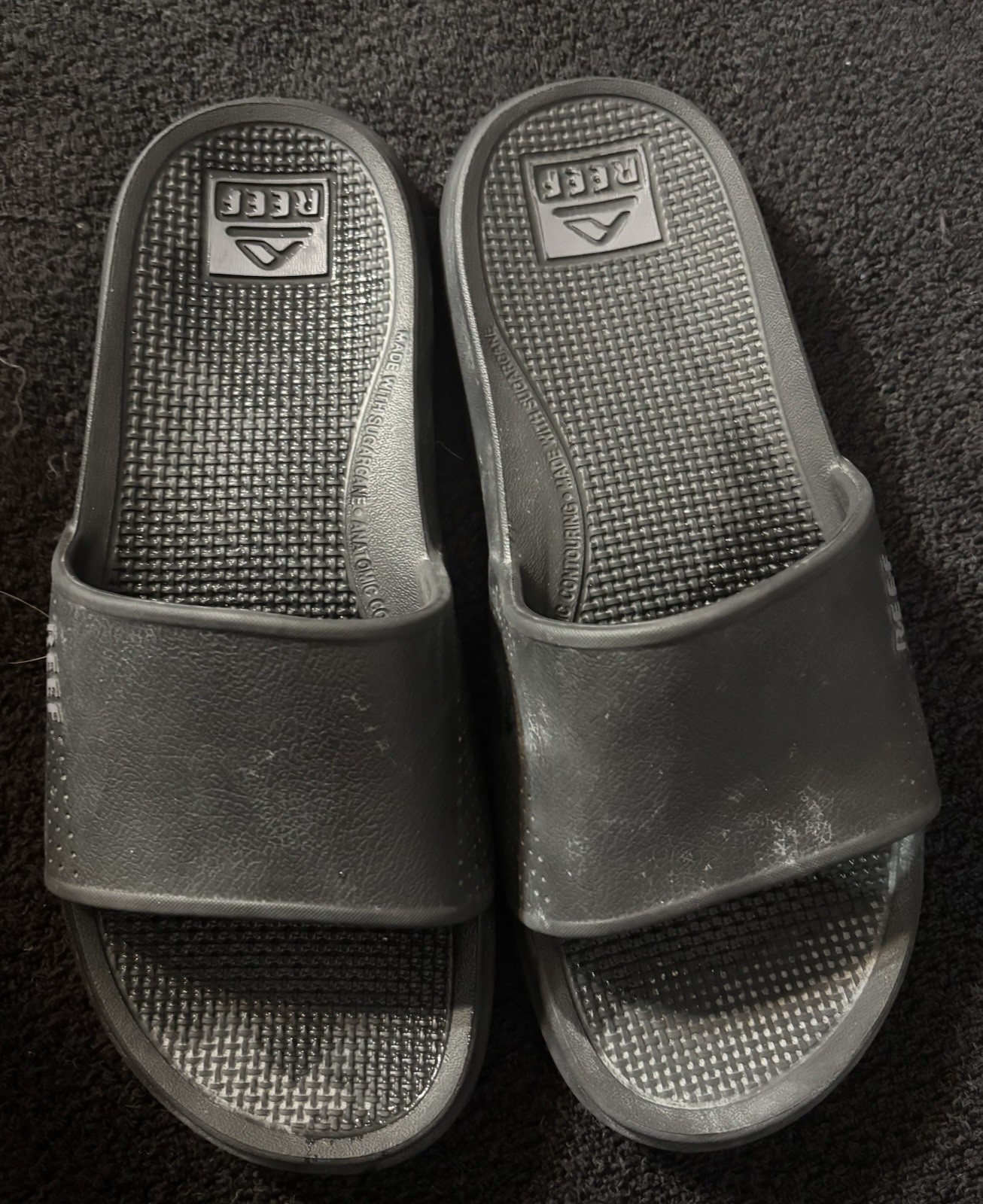 Reef Men’s Slides Black Size 8
