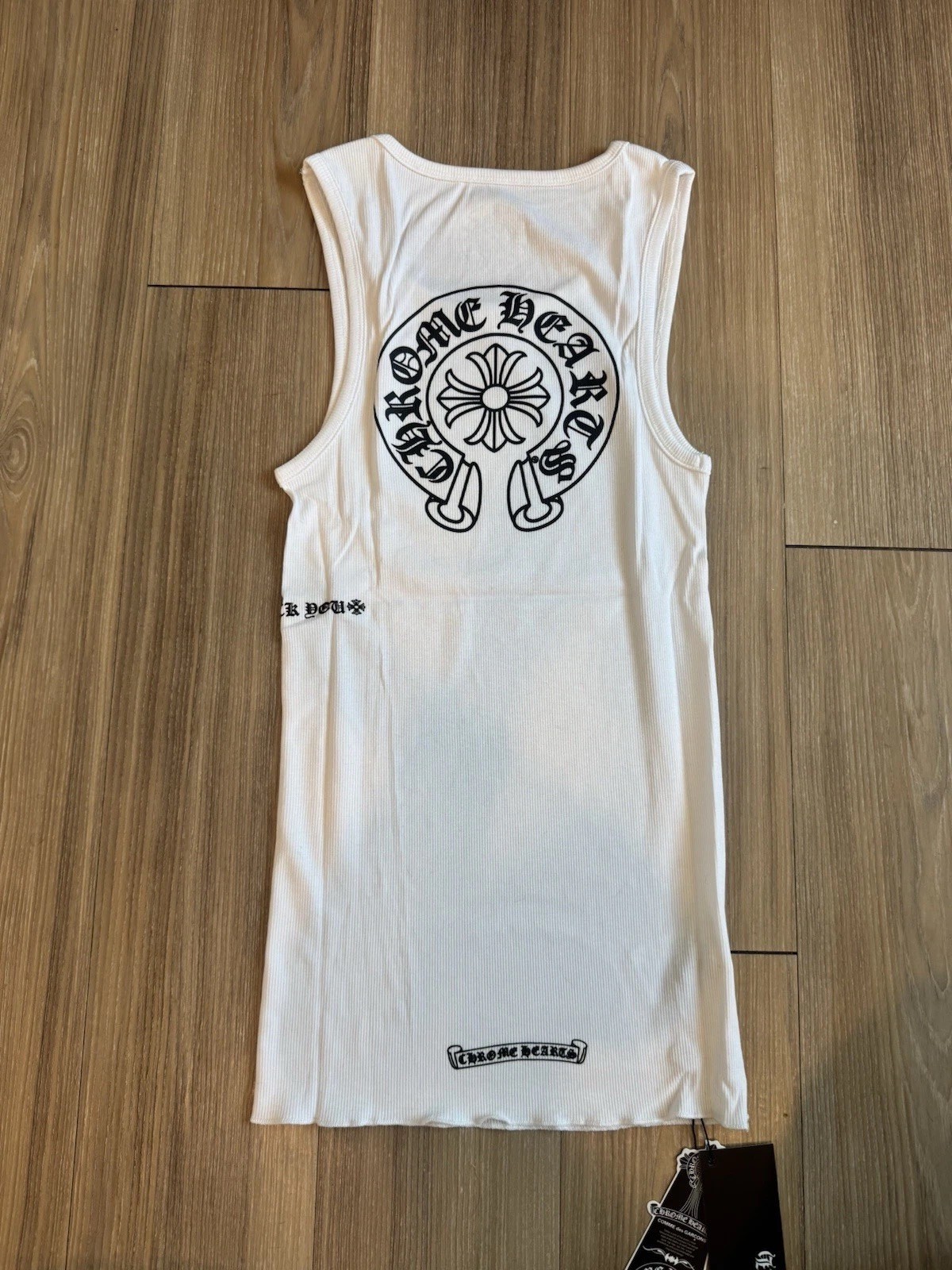 Chrome Hearts White Tank Top Size Small