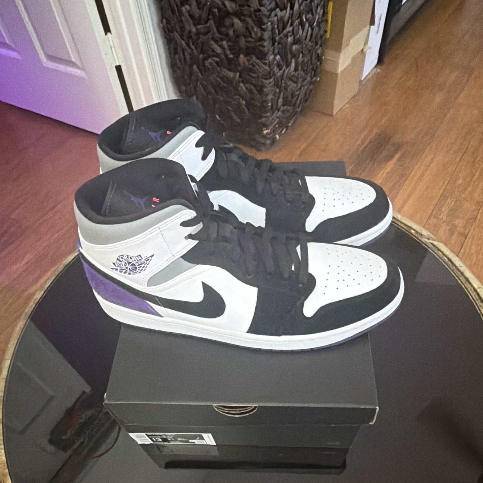 Jordan Air Jordan 1 Mid SE Varsity Purple 852542-105