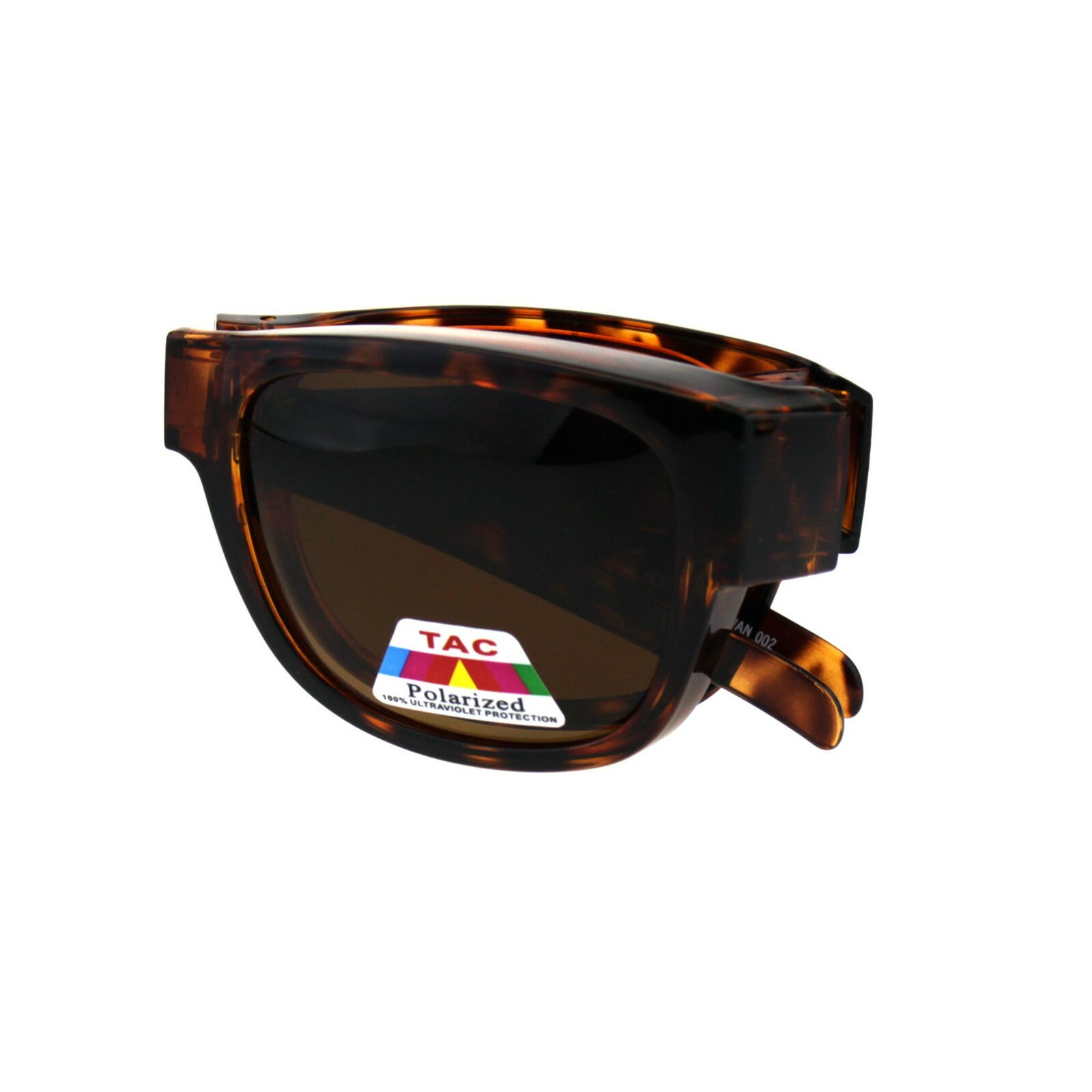 TAC Polarized Lens Foldable Fit Over Sunglasses Over The Glasses Folding Frame