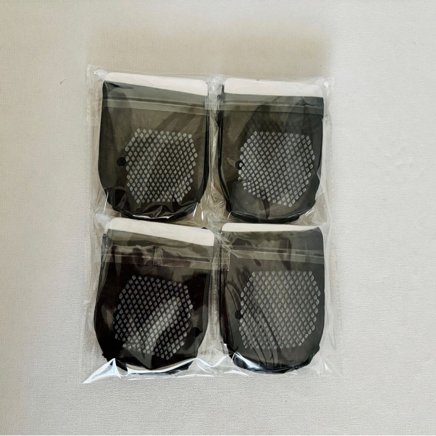 Half Socks Mules Clogs Invisible No Show Nylon Liner One Size Multi-color