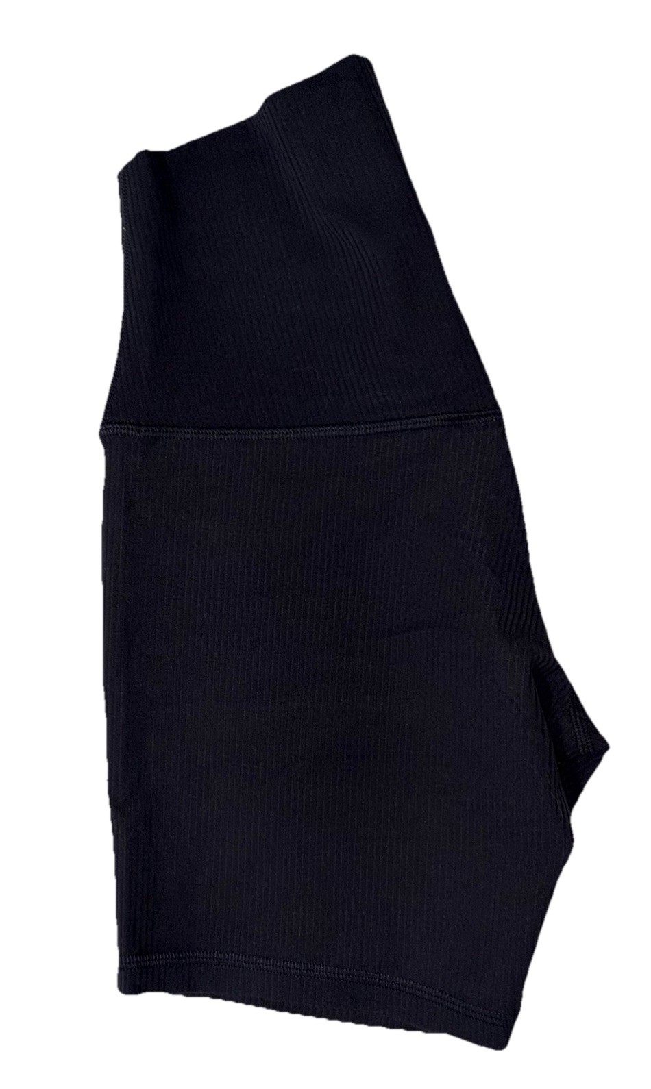NWT🌟LULULEMON🌟SIZE 4🌟ALIGN RIBBED HIGH RISE 6” SHORT🌟AUTHENTIC🌟BLACK $74