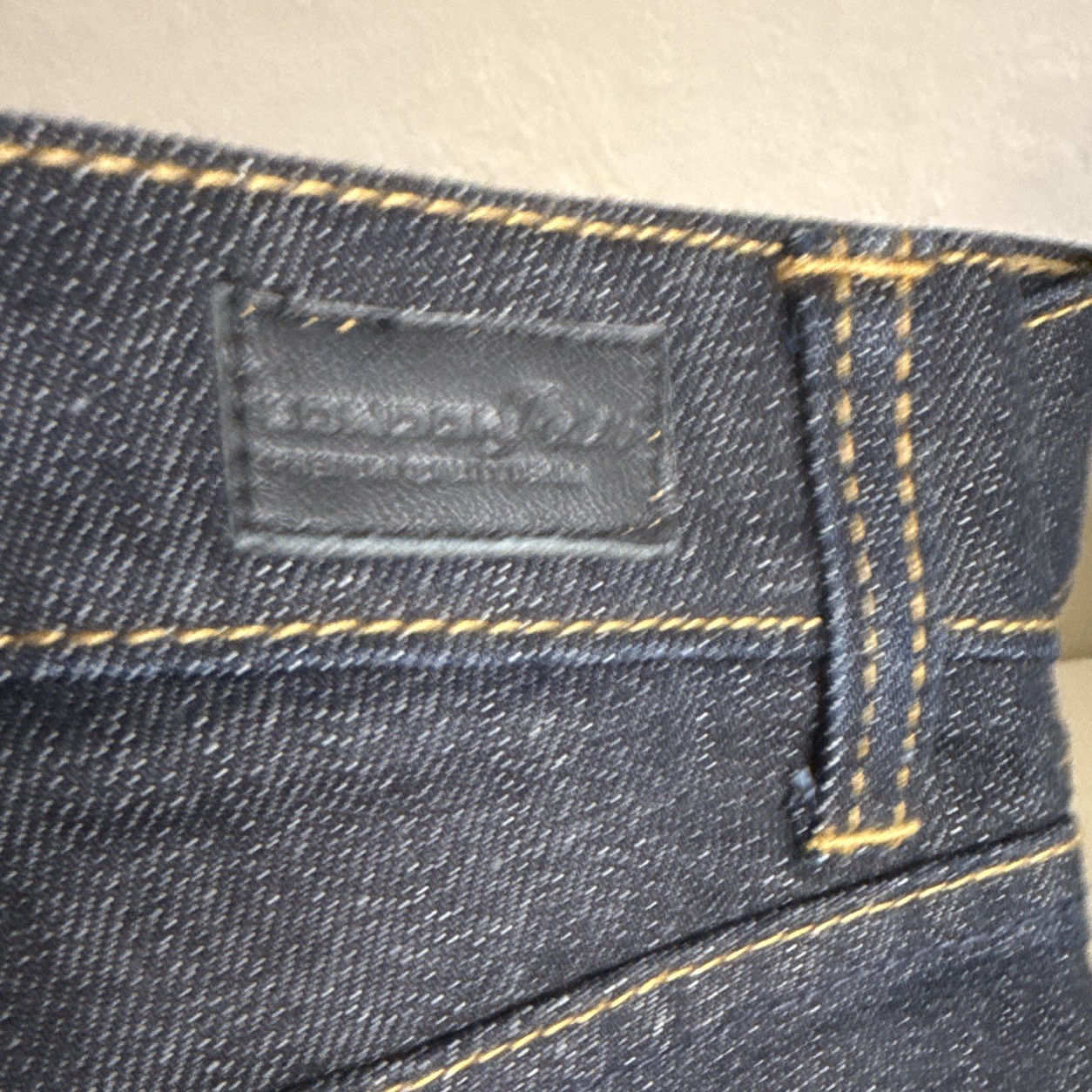 London Jean Bootcut Jeans Women’s Size 10 Dark Wash Blue Denim Cotton Spandex
