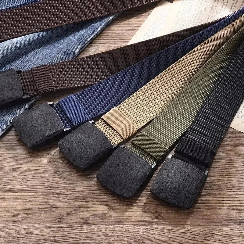 Men Casual Military Tactical Army Adjustable Quick Release Belts Pants Waistband