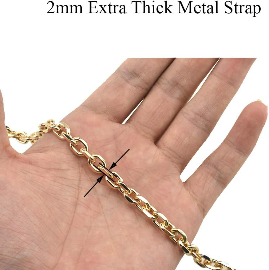Mini Pochette Purse Chain Strap Thin Wide 6mm for LV Length 51.2 inches Thick…
