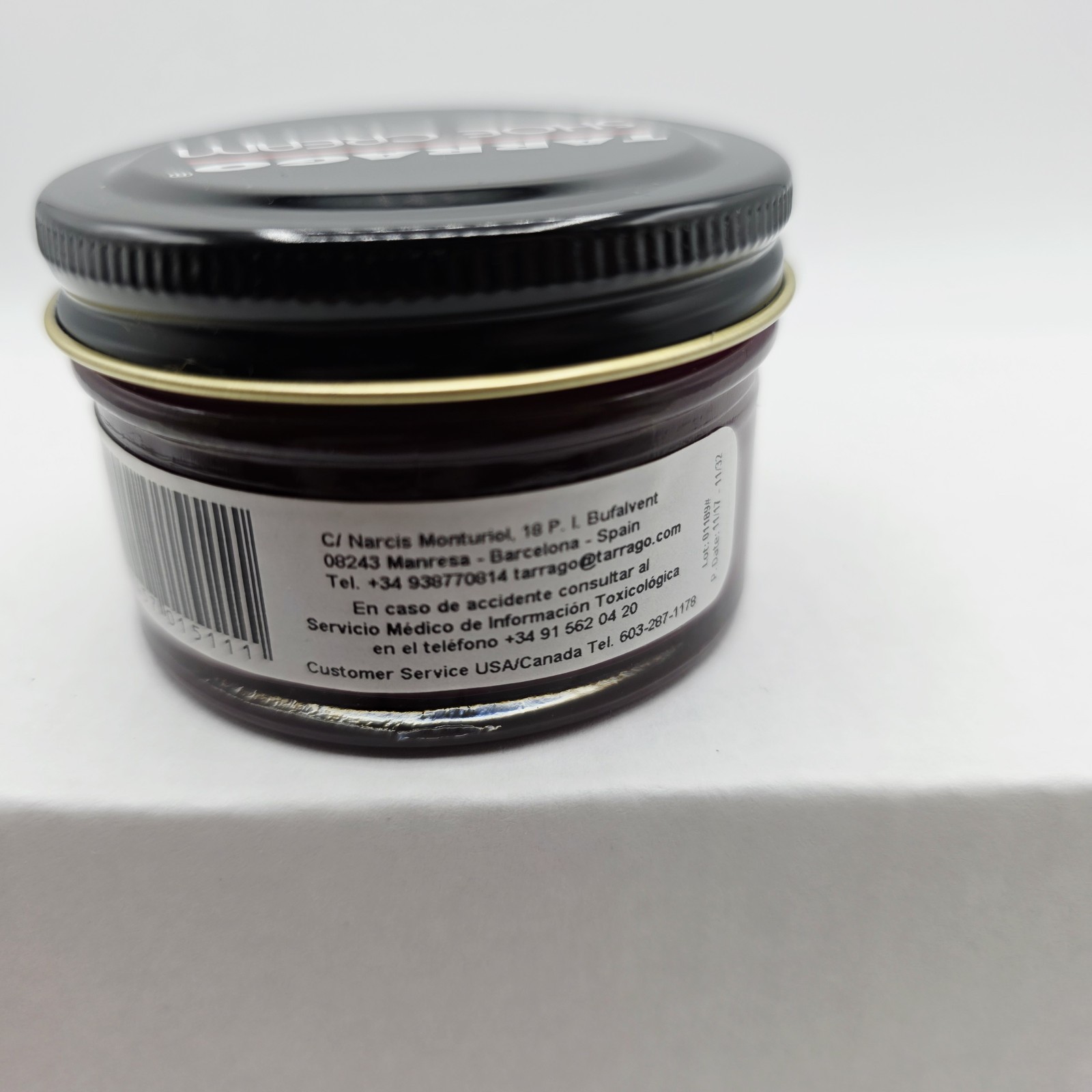 Tarrago Shoe Polish # 11 Bordeaux Cream Leather Protector 1.76 oz. 50ml Boot