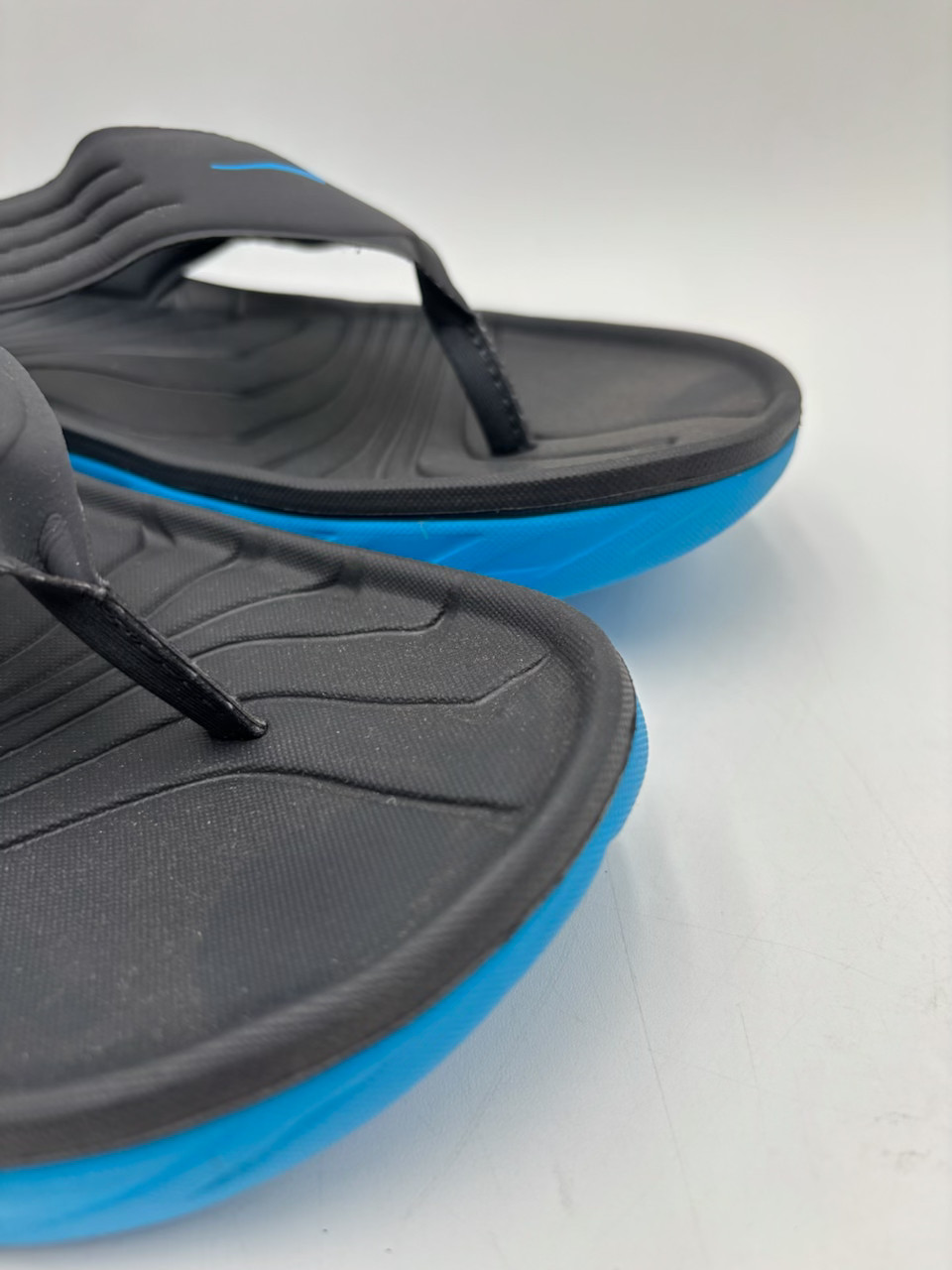 Hoka ORA RECOVERY 1099675 EBONY DRESDEN Men’s NEW Sandal Blue Multiple Sizes