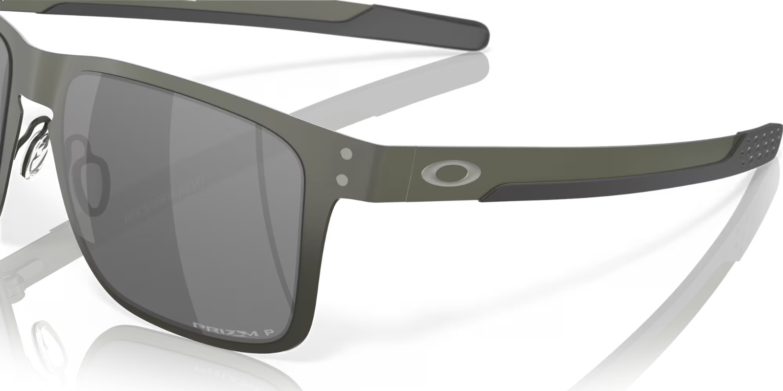 Oakley Sunglasses Holbrook Metal OO4123-0655 Gunmetal / PRIZM Black POLARIZED