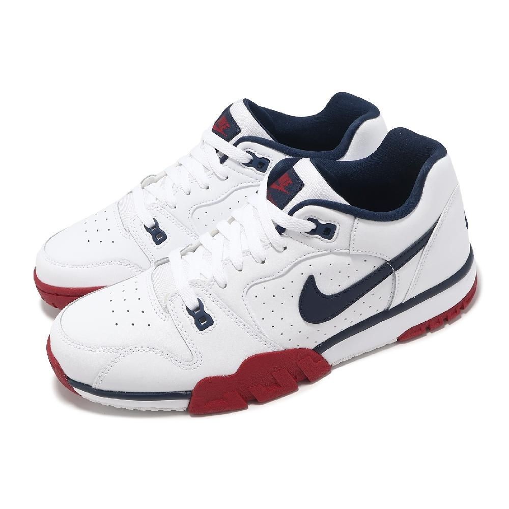 Nike Cross Trainer Low White Gym Red Blue Retro Sneakers CQ9182-101 Mens Size
