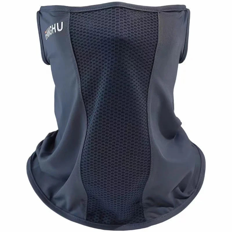 UV Sun Protection Mesh Face Mask Breathable Ear Loop Neck Gaiter