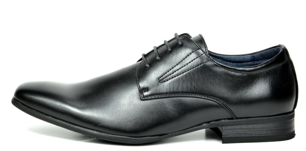 Men Leather Oxford Shoes Formal Lace Up Business Dress Shoes Size US