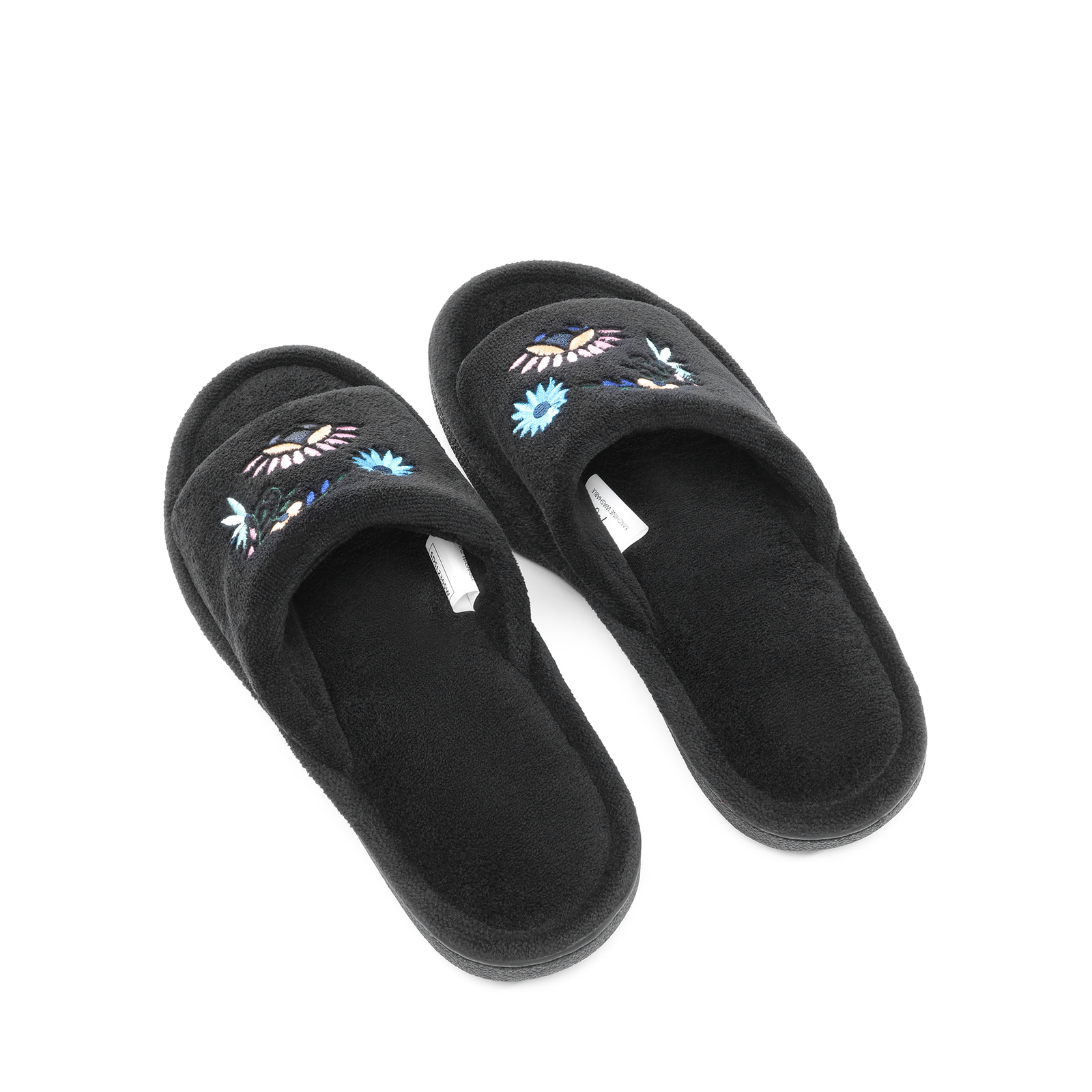 Women Memory Foam Slippers Open Toe Lightweight Comfort Slip On House Slippers
